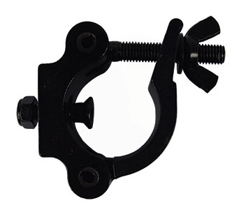 CONTESTAGE - ALU CLAMP 501-V2 B - Alu Clamp for 50mm tube - max. load 500kg - Black