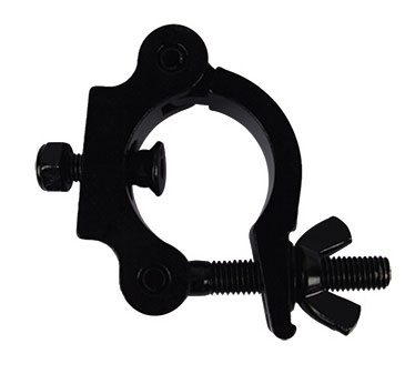 CONTESTAGE - ALU CLAMP 301-V2B - Alu clamp for 50mm tube - max. load 300kg - Black
