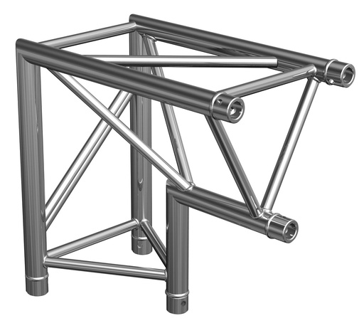 CONTESTAGE - AG29-025 - Trio angle - 290mm - 90° - 2 directions - Inner vertex - Connection kit included