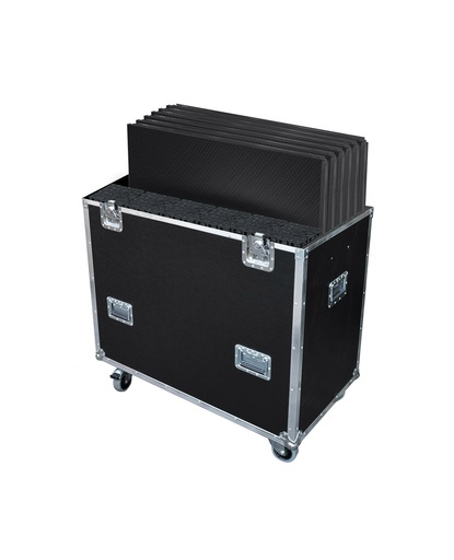 CONTESTAGE - FLY6PLTL1 - Flightcase for 6x PLTL-1x1 with feet