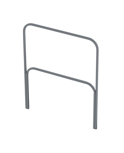 CONTESTAGE - PLTL-h1x1 - Steel handrail 1m for mobile platform