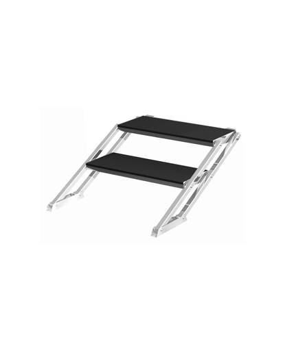 CONTESTAGE - PLT-st4060 - Adjustable stair from 0.4m to 0.6m - 2 steps