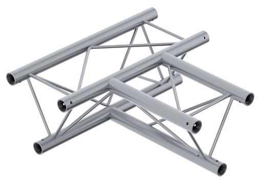 CONTESTAGE - DECO22T-AG04 - 220mm triangular angle - 3 directions - 90° - 50cm - Connection kits included