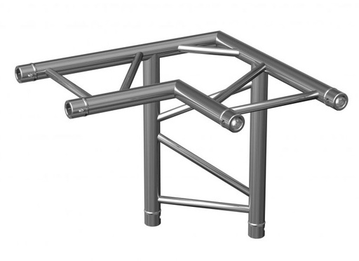 CONTESTAGE - AGDUO29-08 - TRUSS DUO290 Corner joint - 3 directions - 90° - upright - Connection kits included