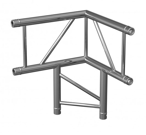 CONTESTAGE - AGDUO29-07 - TRUSS DUO290 Corner joint - 3 directions - 90° - vertical - Connection kits included