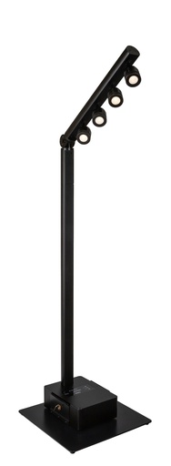 BRITEQ - BT-AKKUPOLE - Stylish battery-powered 4x 5Watt LED-lighting pole with wireless DMX, perfect to light up buffets, presentation counters, etc.
<p hidden>accu</p>