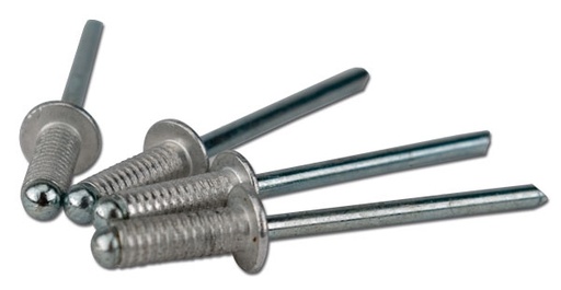 HILEC - VCA412 - 4x12 Fluted rivet (100 per box)
