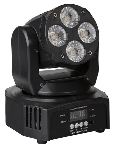 JB SYSTEMS - CLUBWASH MINI - A remarkably small and super lightweight 6in1 moving wash!