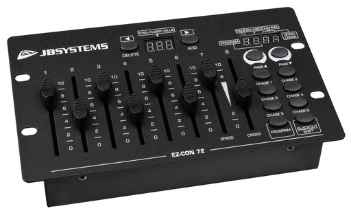 JB SYSTEMS - EZ-CON 72 - Easy to program 72-channel DMX controller for up to 6 chases of 40 steps each