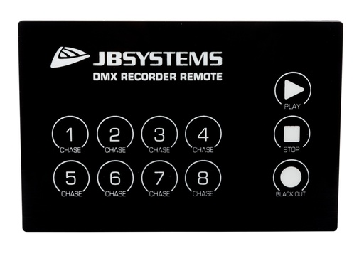 JB SYSTEMS - DMX RECORDER REMOTE - Wired remote control for the JB Systems® DMX RECORDER