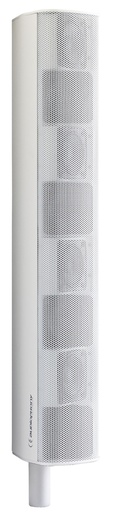 AUDIOPHONY - iLINE83Bw - 160W / 16 Ohms Column with 8x 3" speaker and stackable connector base - White