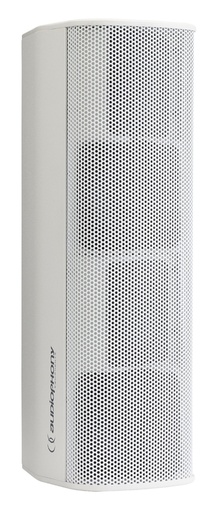 AUDIOPHONY - iLINE43w - 80W / 8 Ohms Column for installation with 4x 3" speaker - White