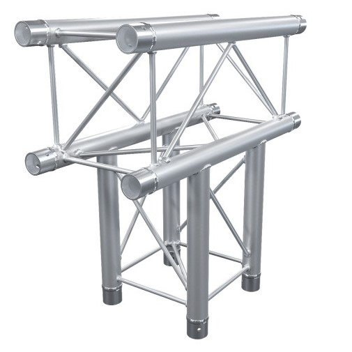 CONTESTAGE - DECO22Q-AG03 - Quatro angle 220mm - 3 directions - 90° - 50cm - <strong>Sets of couplers included</strong>
