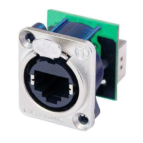 NEUTRIK - NE8FDP - Neutrik female receptacle for RJ45 CAT5e cable