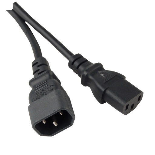 HILEC - IECMF1 - Male/female IEC power cord - 1m