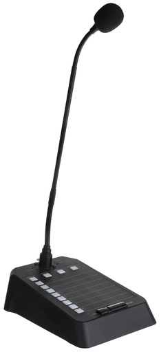 AUDIOPHONY PA - MIC-DESK8M - 8-zone desktop microphone for matrix