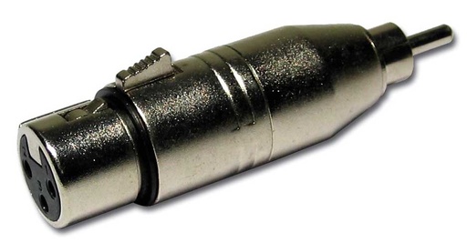 HILEC - ADA/XFRM - Female XLR / Male RCA adapter