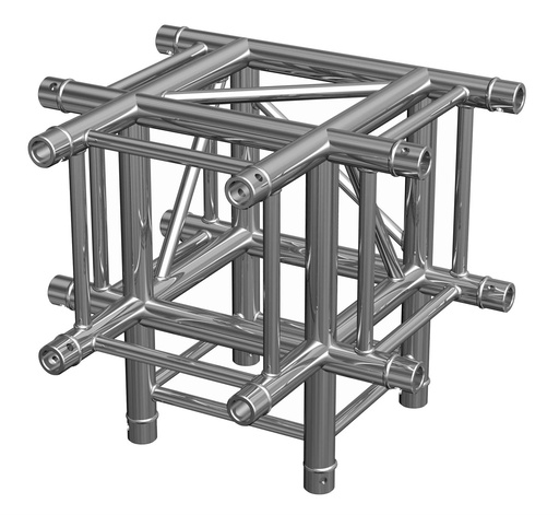 CONTESTAGE - AGQUA-10 - TRUSS Quatro 290 side piece - 90° - 4 directions - Connection kits included
