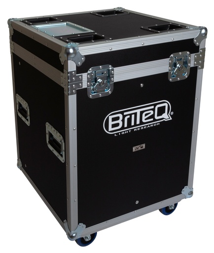 JV CASE - MOVING HEAD CASE 5 - Flightcase for 2x BTX-SATURN or BTI-BLIZZARD BSW1 moving heads