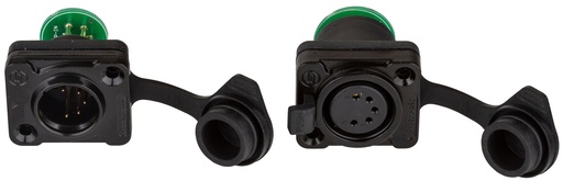 BRITEQ - BT-XLR3TO5 KIT - Modification kit to modify IP65 XLR 3pin to IP65 XLR 5pin