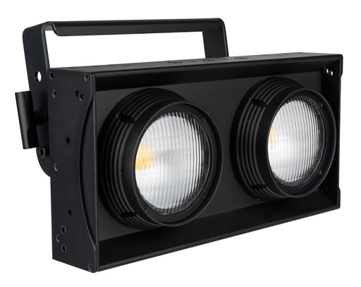 BRITEQ - BT-BLINDER2 IP - Powerful IP65 outdoor 2x 130W COB blinder with amber drift effect, behaves exactly like a halogen blinder!