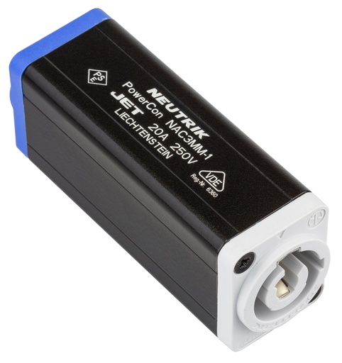 NEUTRIK - NAC3MM-1 - Neutrik PowerCon coupler NAC3MPA – NAC3MPB