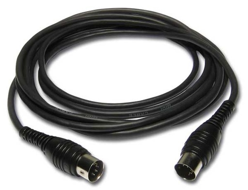 HILEC - CL-51/3 - DIN 5-pin male - DIN 5-pin male midi cable - 3m