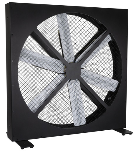 BRITEQ - BT-LEDROTOR - The BT-LEDROTOR is a high power 70x70cm LED-effect-fan for TV-Studios, Rental, …
Each of the 6 fan blades is equipped with 5 sections of RGB-leds that you can control individually.
An additional ring of UV LEDs was added to create extra effects.
