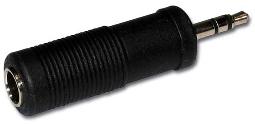 HILEC - ADAPT1005 - Female Jack 6.35 stereo / Male Jack 3.5 stereo adapter