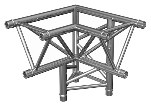 CONTESTAGE - AG29-034 - Trio angle - 290mm - 90° - 3 directions - Low left-hand vertex - Connection kits included