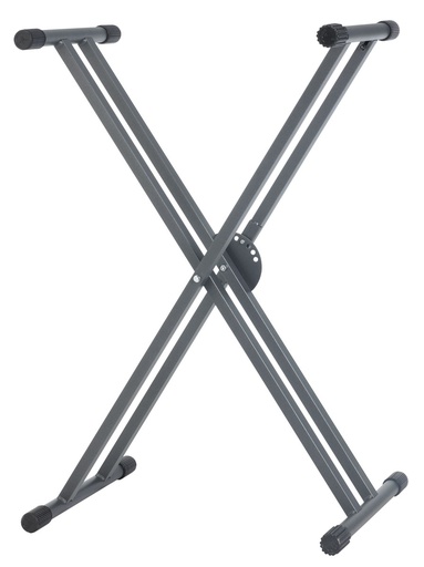 HILEC - KB4 - Keyboard stand with double crossbars - Magnesium series