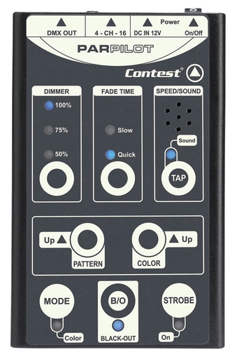 CONTEST - PARPILOT - DMX command panel