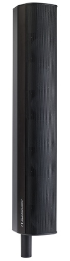 AUDIOPHONY - iLINE83B - 160W / 16 Ohms Column with 8x 3" speaker and stackable connector base - Black