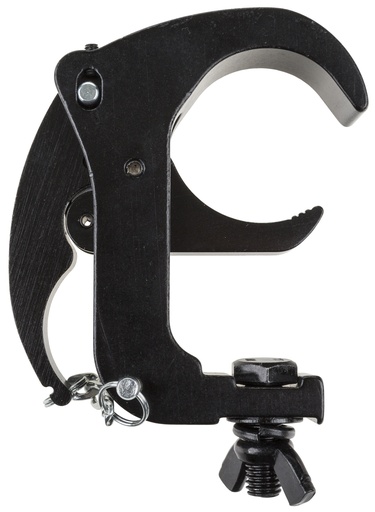 BRITEQ - ULTRA CLAMP BLACK - Mounting clamp equipped with the ultrafast “CLICK-ON” installation system.
