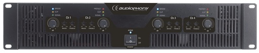 AUDIOPHONY - WA-4X3 - 4-channel amplifier: 4x 300Wrms / 4ohm