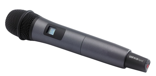 AUDIOPHONY - UHF410-Hand-F8 - Handheld electret UHF microphone - 800MHz range