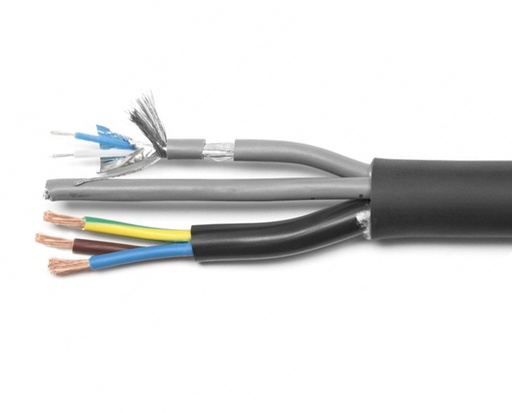 HILEC - DUOLIGHT - Combined power + signal cable (3x2.5mm² + 2x 2x0.34mm²)