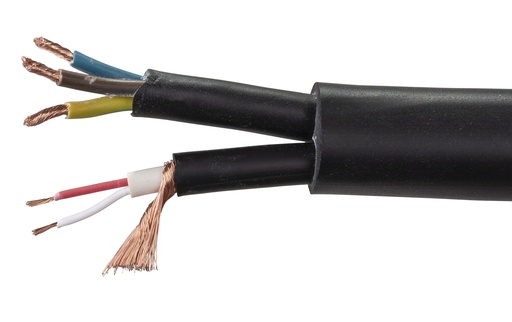 HILEC - DUOSOUND - Combined power + signal cable (3x1.5mm² + 2x0.22mm²)