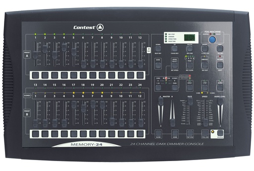 CONTEST - MEMORY-24 - DMX intelligent lighting controller