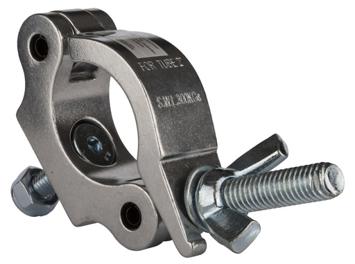 BRITEQ - ALU CLAMP 301-V2 - Mounting clamps for heavy-duty applications for tubes between 48 and 51 mm.