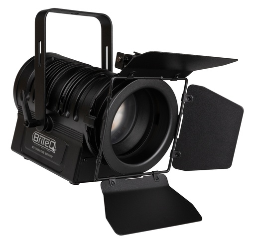 BRITEQ - BT-THEATRE 50WW (BLACK) - Stylish LED theater spot with manual 10° ~ 50° zoom. 50watt LED, warm white 3200K with high (CRI >92) for natural colors.