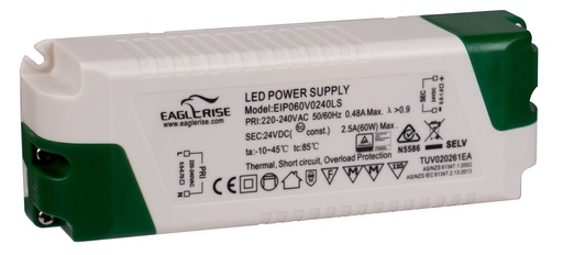 JB SYSTEMS - EIP 060V0240LS - Led switching power supply - 24Vdc/60W
