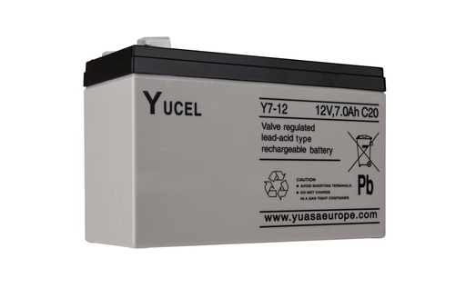 JB SYSTEMS - Battery for PPA-101 - Lead-acid battery, 12V, 7Ah