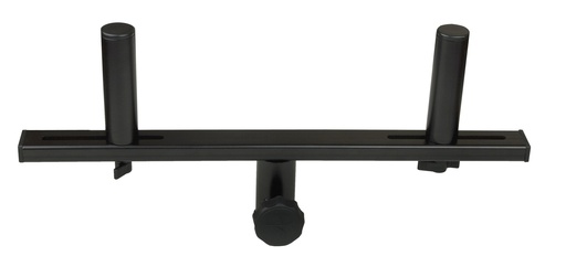 HILEC - TWIN SPEAKER BRACKET Mk2 - Bracket to put 2 small speakers on stand (2x20kg)
