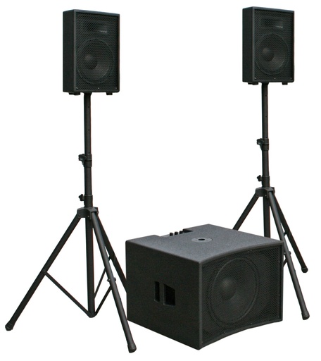 JB SYSTEMS - CPX-1510 FULL SET  - Compact 500W active audio system for all kinds of applications like: DJs, small bands, entertainers, &hellip;