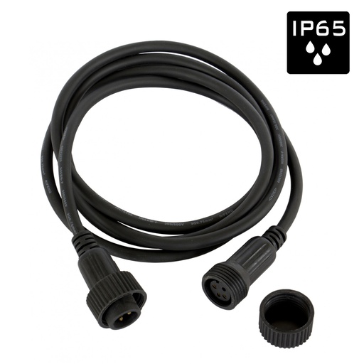 BRITEQ - LDP-Powercable 2M - IP-rated power cable for permanent outdoor installation - 2m