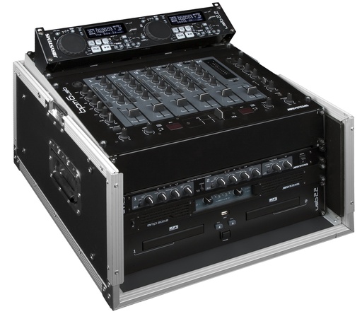 JV CASE - DJ CASE 10/6U - JV CASE Universal 19" case 6U front + 10U top