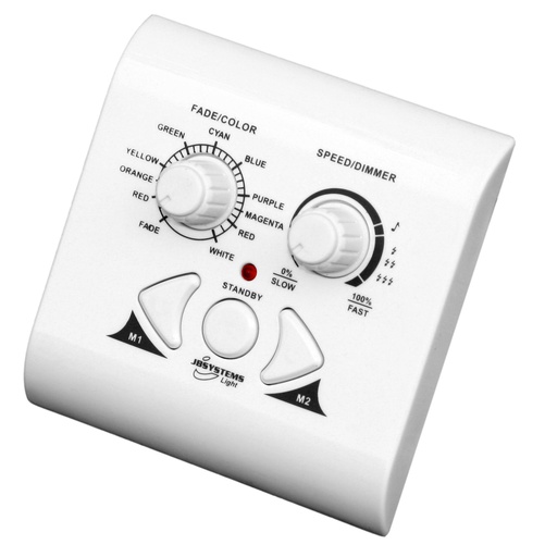 JB SYSTEMS - LED WALL DIMMER - Compact RGB remote control for LED projectors