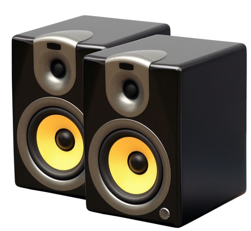 JB SYSTEMS - AM50 (1 pair) - Active 5" studio monitor set equipped with 2x35Wrms amplifier