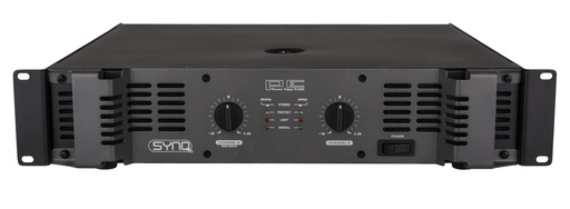 SYNQ - PE-2400 - The Power Edge 'Class H' amplifiers are designed for pure power 2x 1200Wrms / 4ohm